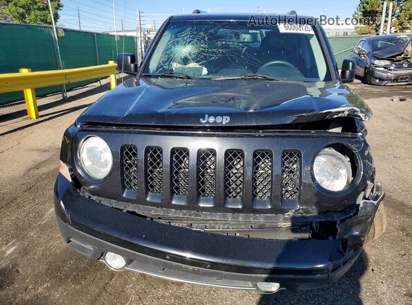 1C4NJRFB0HD128243 2017 JEEP PATRIOT Black Vista frontal