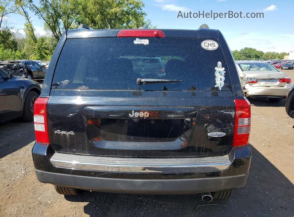 1C4NJRFB8GD511233 2016 JEEP PATRIOT Черный Вид сзади