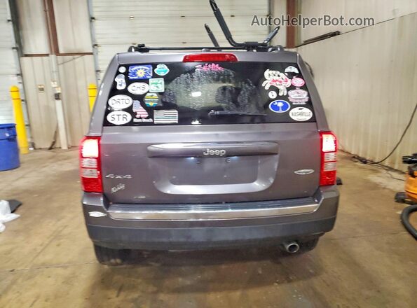 1C4NJRFBXGD541995 2016 JEEP PATRIOT Charcoal Rear view