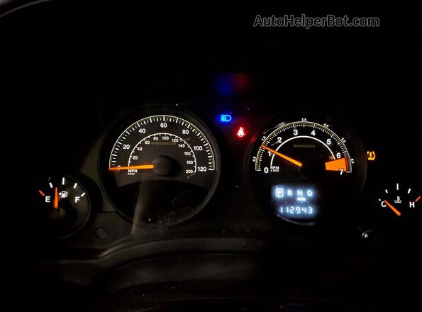 1C4NJRFBXGD541995 2016 JEEP PATRIOT Charcoal Instrument cluster view