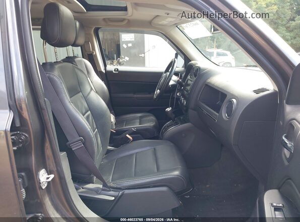 1C4NJRFBXGD784187 2016 JEEP PATRIOT Серый Вид салона спереди