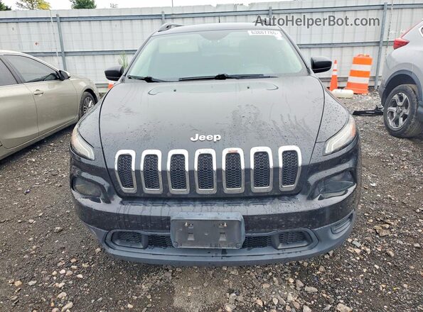 1C4PJLAB2GW264857 2016 JEEP CHEROKEE Черный Вид спереди