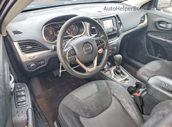 1C4PJLAB2GW264857 2016 JEEP CHEROKEE Черный Вид панели приборов