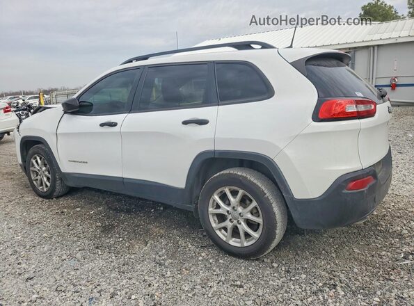 1C4PJLAB2HW669182 2017 JEEP CHEROKEE White Tył lewy