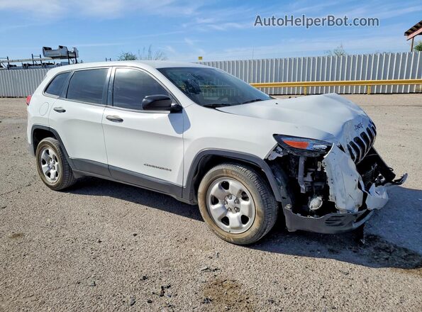 1C4PJLAB4GW342426 2016 JEEP CHEROKEE White Przód prawy
