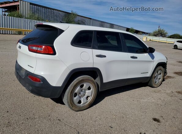 1C4PJLAB4GW342426 2016 JEEP CHEROKEE White Tył prawy