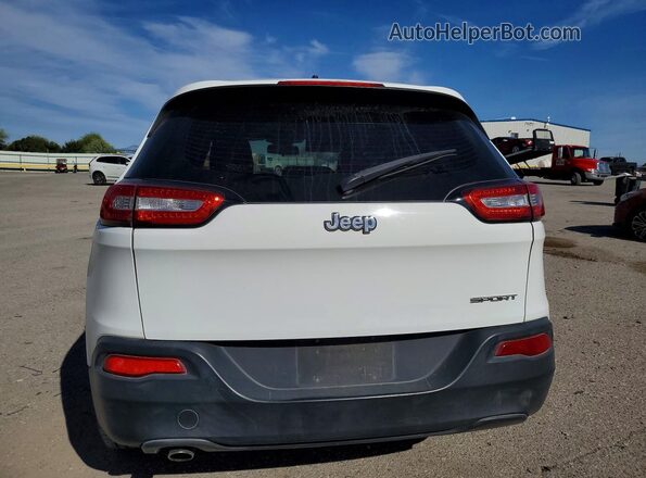 1C4PJLAB4GW342426 2016 JEEP CHEROKEE White Widok z tyłu