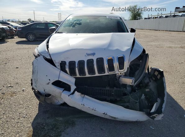 1C4PJLAB4GW342426 2016 JEEP CHEROKEE White Widok z przodu