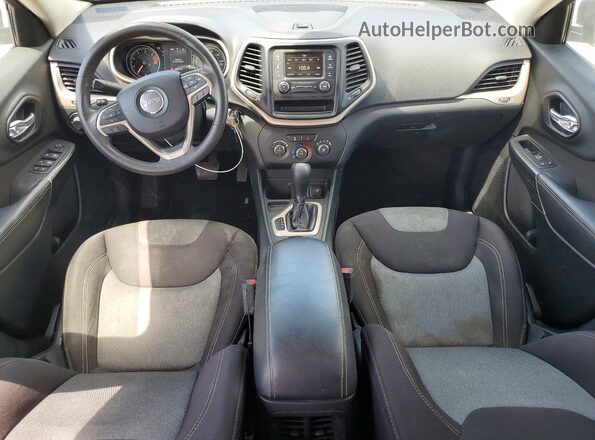 1C4PJLAB6GW336854 2016 JEEP CHEROKEE Black Вид панелі приладів