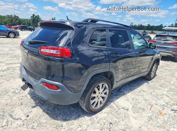 1C4PJLCB0GW237928 2016 JEEP CHEROKEE Black Tył prawy