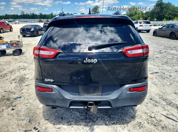 1C4PJLCB0GW237928 2016 JEEP CHEROKEE Black Widok z tyłu