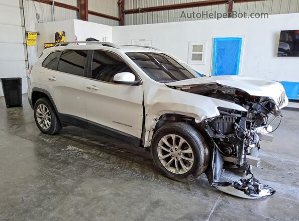 1C4PJLCB0KD459633 2019 JEEP CHEROKEE Белый Передняя правая четверть
