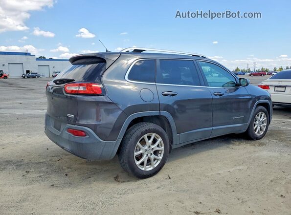 1C4PJLCB2GW113868 2016 JEEP CHEROKEE Серый Задняя правая четверть
