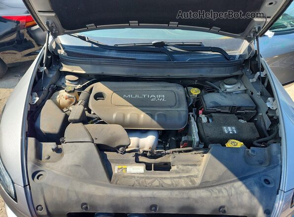 1C4PJLCB2GW287410 2016 JEEP CHEROKEE Silver Vista del compartimento del motor