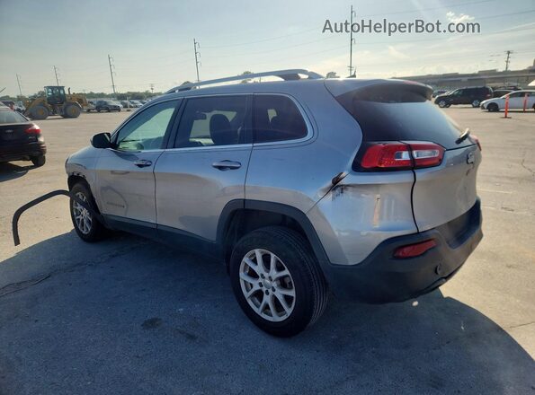 1C4PJLCB2HW574716 2017 JEEP CHEROKEE Silver უკანა მარცხენა