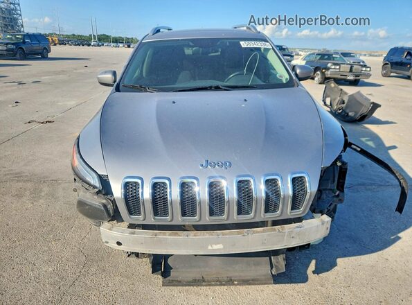 1C4PJLCB2HW574716 2017 JEEP CHEROKEE Silver წინა ხედი