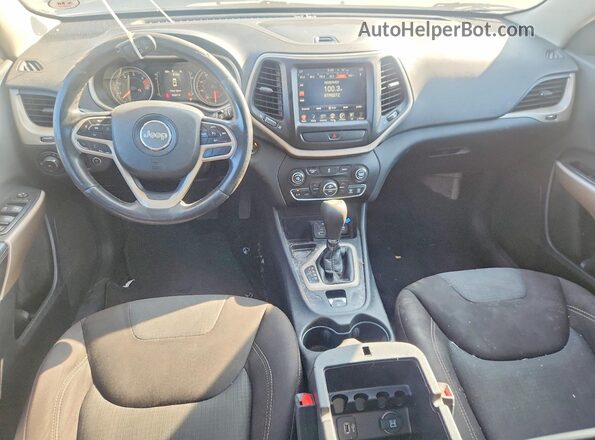 1C4PJLCB2HW574716 2017 JEEP CHEROKEE Silver წინა პანელის ხედი