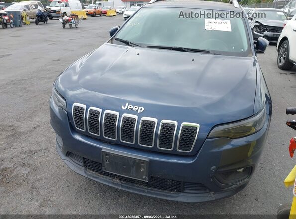 1C4PJLCB2KD406268 2019 JEEP CHEROKEE Синий Вид спереди