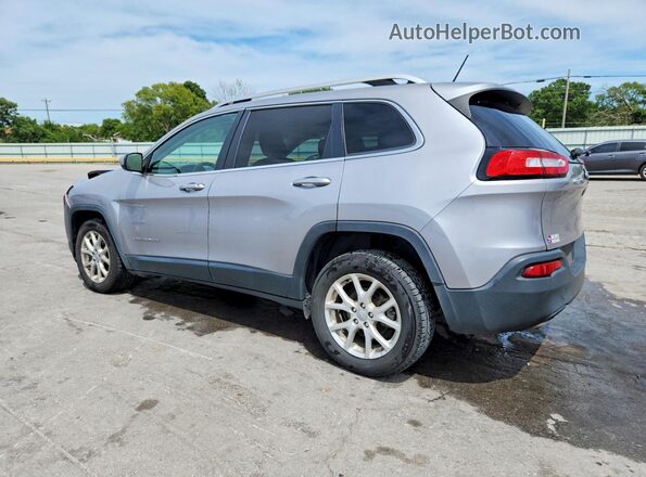 1C4PJLCB3JD596841 2018 JEEP CHEROKEE Silver Հետևի ձախ