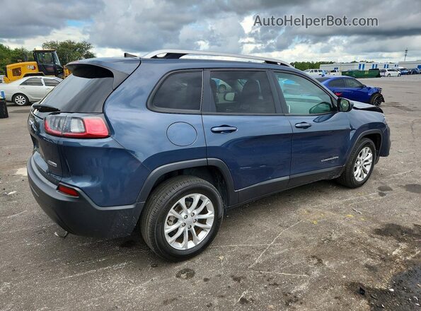1C4PJLCB4LD606506 2020 JEEP CHEROKEE Синий Задняя правая четверть