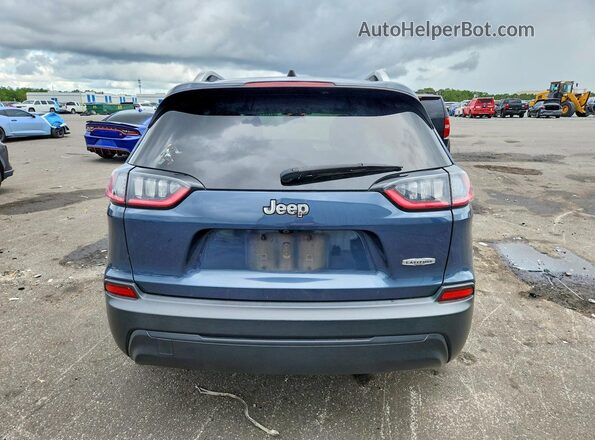 1C4PJLCB4LD606506 2020 JEEP CHEROKEE Синий Вид сзади