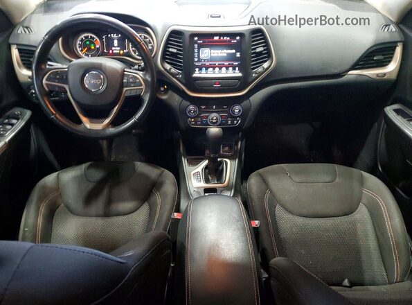 1C4PJLCB6GW369348 2016 JEEP CHEROKEE Black Առջևի վահանակի տեսք
