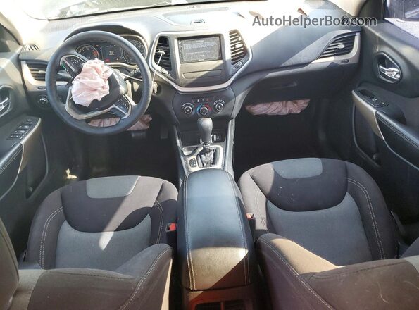 1C4PJLCB8JD595779 2018 JEEP CHEROKEE Black Widok deski rozdzielczej