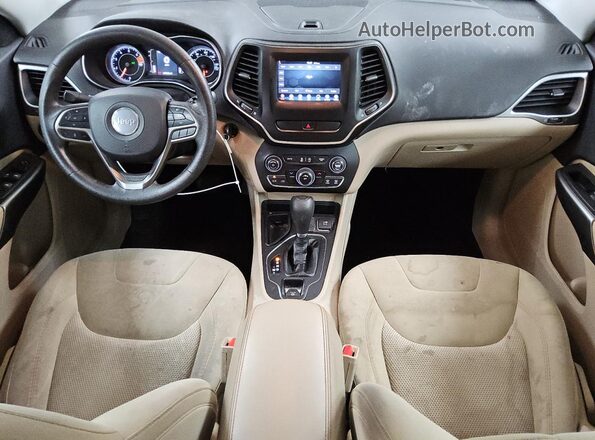 1C4PJLCB8KD160116 2019 JEEP CHEROKEE Gray 
