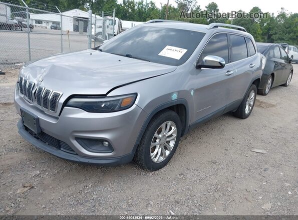 1C4PJLCB8KD205300 2019 JEEP CHEROKEE Серый Передняя левая четверть