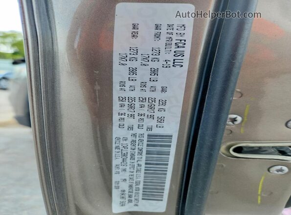 1C4PJLCB8KD444216 2019 JEEP CHEROKEE Gray Вид наклейки з VIN-кодом