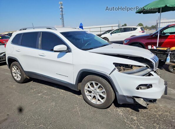 1C4PJLCB9JD615327 2018 JEEP CHEROKEE White Przód prawy