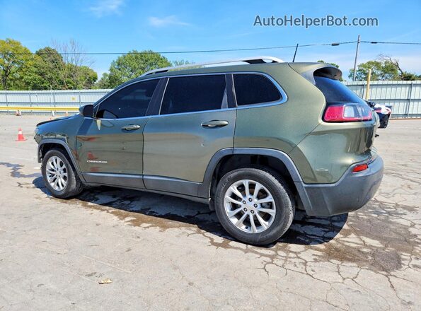 1C4PJLCB9KD147861 2019 JEEP CHEROKEE Зеленый Задняя левая четверть