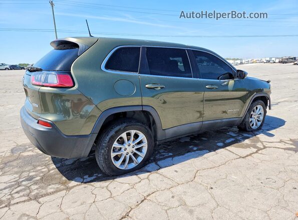 1C4PJLCB9KD147861 2019 JEEP CHEROKEE Зеленый Задняя правая четверть