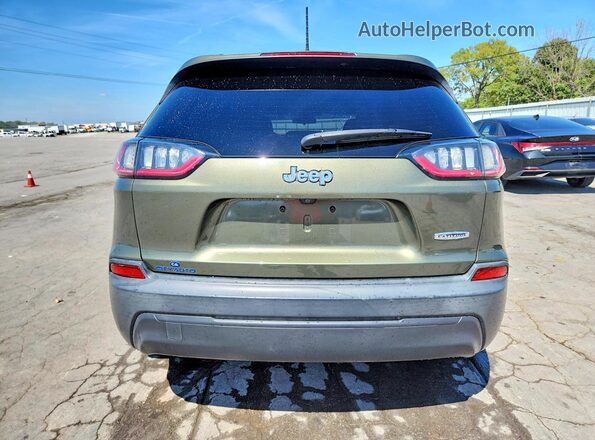 1C4PJLCB9KD147861 2019 JEEP CHEROKEE Зеленый Вид сзади