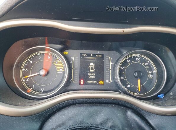 1C4PJLCS5GW281603 2016 JEEP CHEROKEE Gray Widok zestawu wskaźników