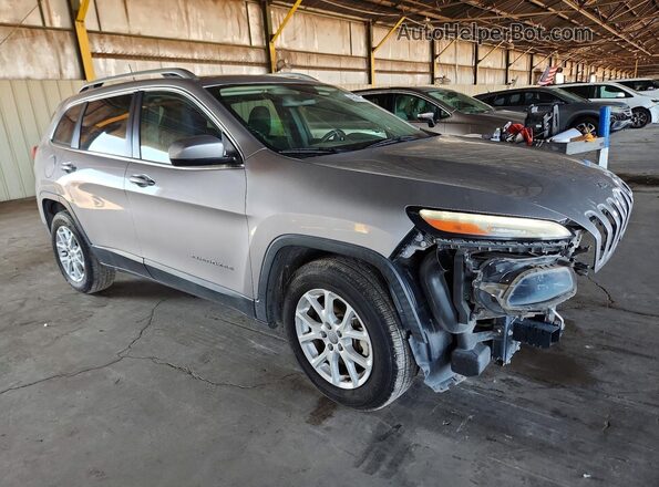 1C4PJLCX4JD503627 2018 JEEP CHEROKEE Gray Przód prawy