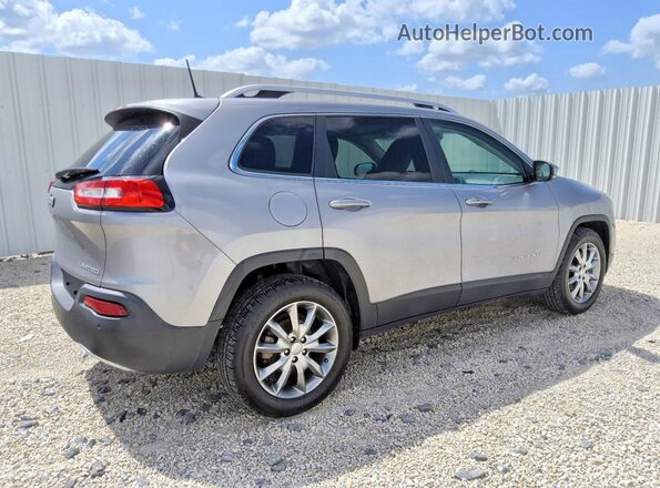 1C4PJLDB0JD560779 2018 JEEP CHEROKEE Серый Задняя правая четверть