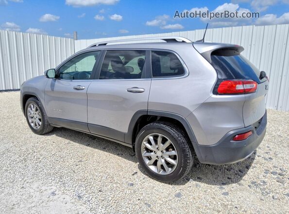 1C4PJLDB0JD560779 2018 JEEP CHEROKEE Серый Задняя левая четверть