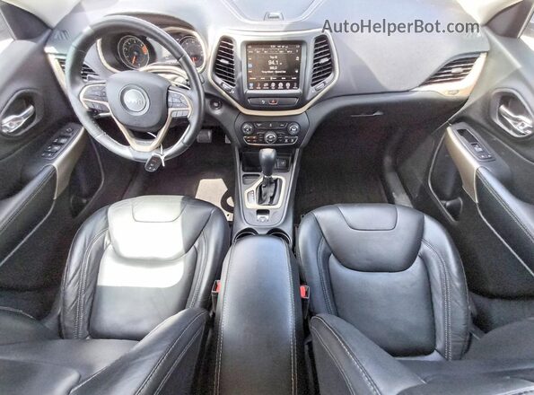 1C4PJLDB0JD560779 2018 JEEP CHEROKEE Серый Вид панели приборов