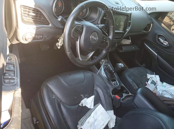1C4PJLDB0KD270057 2019 JEEP CHEROKEE Black Widok deski rozdzielczej