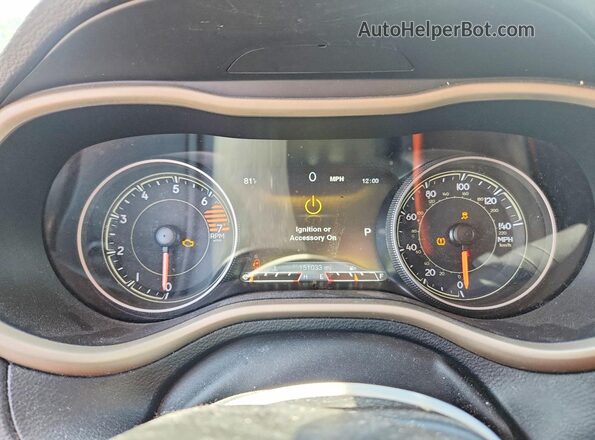 1C4PJLDB3HW526477 2017 JEEP CHEROKEE White Սարքավորումների վահանակի տեսք