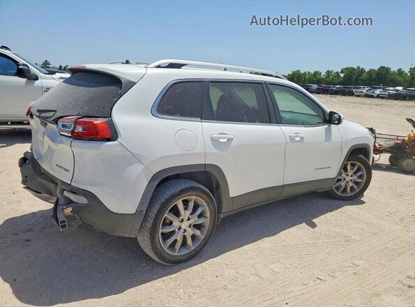 1C4PJLDB4JD565922 2018 JEEP CHEROKEE Белый Задняя правая четверть