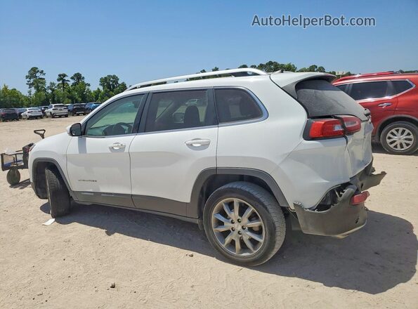 1C4PJLDB4JD565922 2018 JEEP CHEROKEE Белый Задняя левая четверть