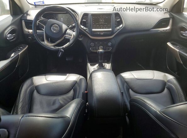 1C4PJLDB4JD565922 2018 JEEP CHEROKEE Белый Вид панели приборов