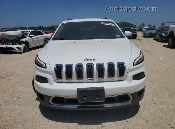 1C4PJLDB4JD565922 2018 JEEP CHEROKEE Белый Вид спереди