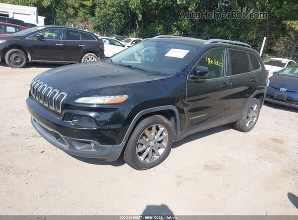1C4PJLDB7JD568183 2018 JEEP CHEROKEE Black Front left