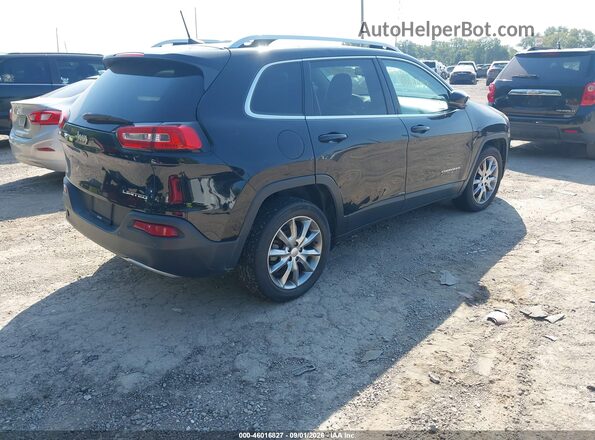 1C4PJLDB7JD568183 2018 JEEP CHEROKEE Black Rear right