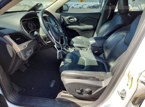 1C4PJLDS7GW106607 2016 JEEP CHEROKEE White Widok wnętrza z przodu