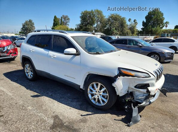 1C4PJLDS7GW106607 2016 JEEP CHEROKEE White Przód prawy