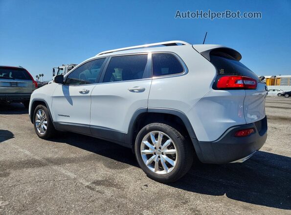1C4PJLDS7GW106607 2016 JEEP CHEROKEE White Tył lewy